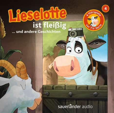 Lieselotte (4) Lieselotte ist fleißig, CD