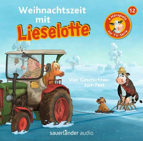 Lieselotte (12) Weihnachtszeit mit Lieselotte, CD