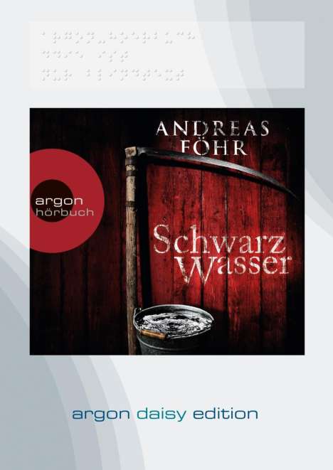 Andreas Föhr: Schwarzwasser (DAISY Edition), MP3-CD