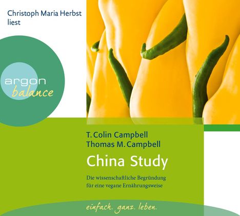 T. Colin Campbell: China Study, 3 CDs