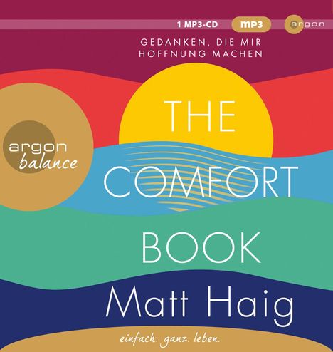 : The Comfort Book - Gedanken, die mir Hoffnung machen, MP3-CD