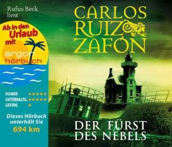 Carlos Ruiz Zafón: Der Fürst des Nebels (Urlaubsaktion), 5 Audio-CDs, 5 CDs