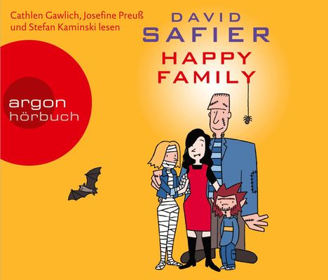 David Safier: Happy Family (Hörbestseller), 5 CDs