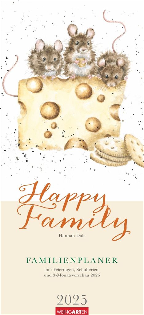 Happy Family Familienplaner 2025, Kalender
