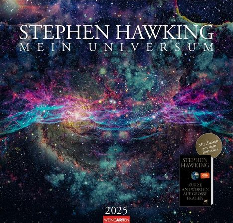 Stephen Hawking Kalender 2025, Kalender