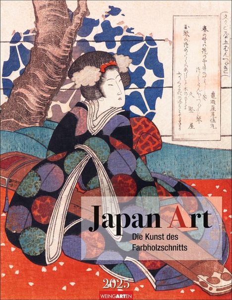 Japan Art Kalender 2025 - Die Kunst des Farbholzsschnitts, Kalender