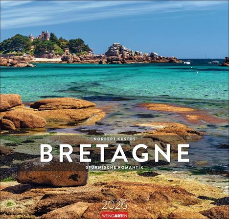 Bretagne Kalender 2026 - Stürmische Romantik, Kalender