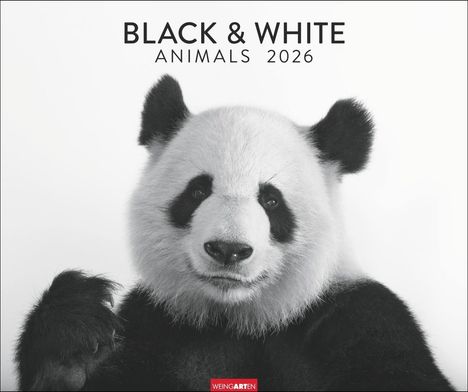 Black &amp; White Animals 2026, Kalender