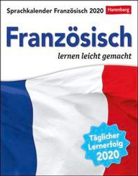 Juliane Regler: Sprachkalender Französisch 2020, Kalender
