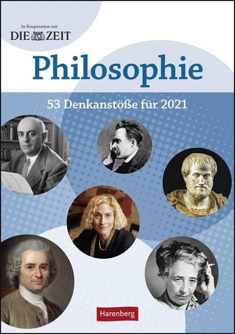 Robert Zimmer: DIE ZEIT Philosopie Kalender 2020, Diverse