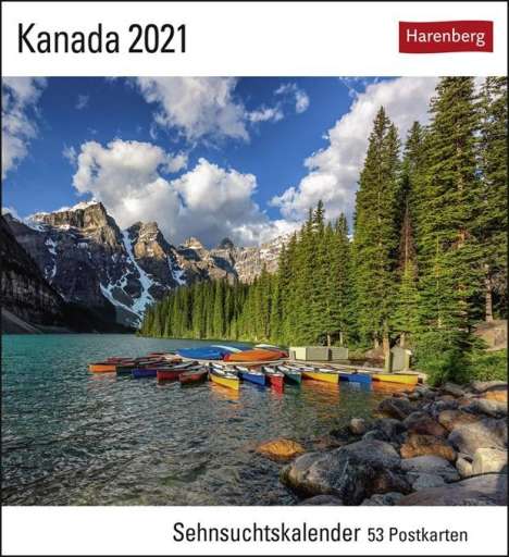 Kanada 2021. Sehnsuchtskalender, Kalender