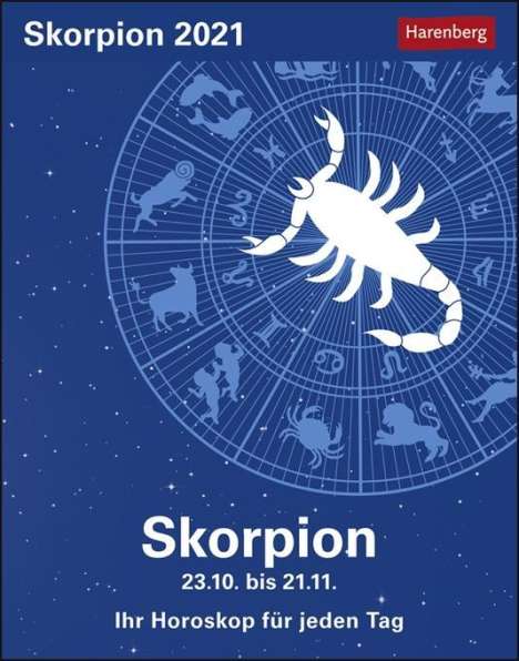 Robert Satorius: Satorius, R: Skorpion - Kalender 2021, Kalender