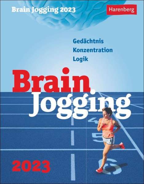 Brain Jogging Tagesabreißkalender 2023, Kalender