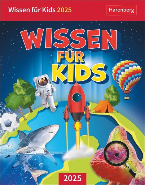 Christine Schlitt: Wissen für Kids Tagesabreißkalender 2025, Kalender