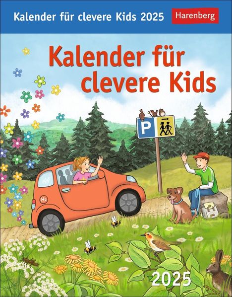 Thomas Huhnold: Kalender für clevere Kids Tagesabreißkalender 2025, Kalender