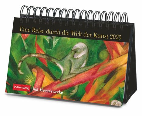 Eine Reise durch die Welt der Kunst Premiumkalender 2025 - 365 Meisterwerke, Kalender