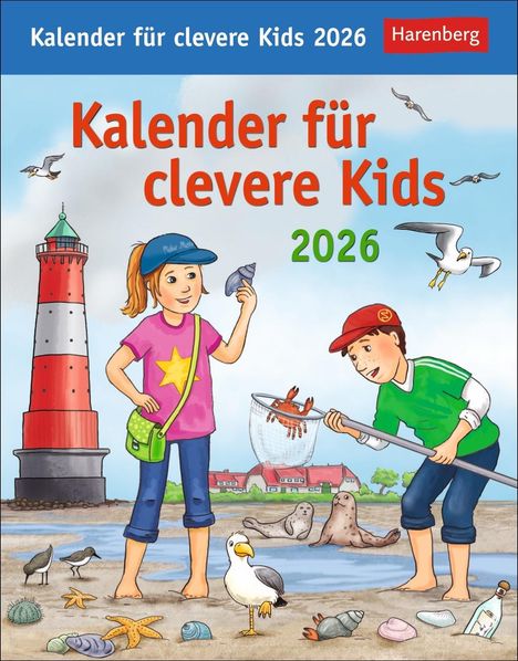 Thomas Huhnold: Kalender für clevere Kids Tagesabreißkalender 2026, Kalender