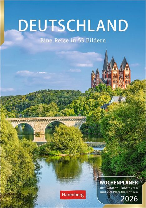 Ulrike Issel: Deutschland Wochenplaner 2026 - Eine Reise in 53 Bildern, Kalender