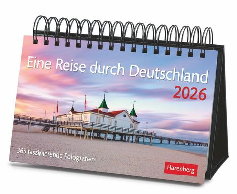 Andrea Weindl: Eine Reise durch Deutschland Premiumkalender 2026 - 365 faszinierende Fotografien, Kalender