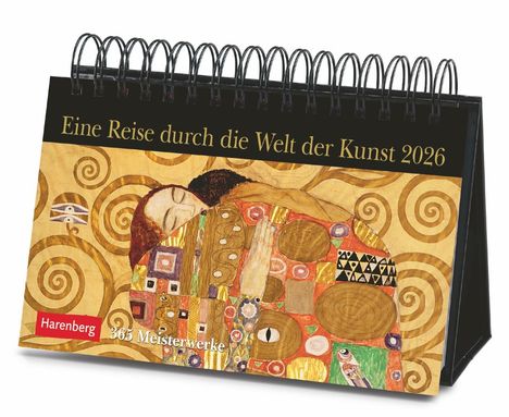 Eine Reise durch die Welt der Kunst Premiumkalender 2026 - 365 Meisterwerke, Kalender