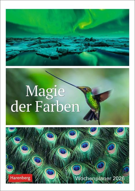 Magie der Farben Wochenplaner 2026, Kalender