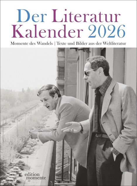 Der Literatur Kalender Wochenkalender 2026, Kalender