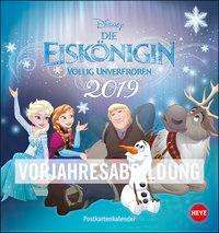 Eiskönigin Postkartenkalender - Kalender 2020, Diverse