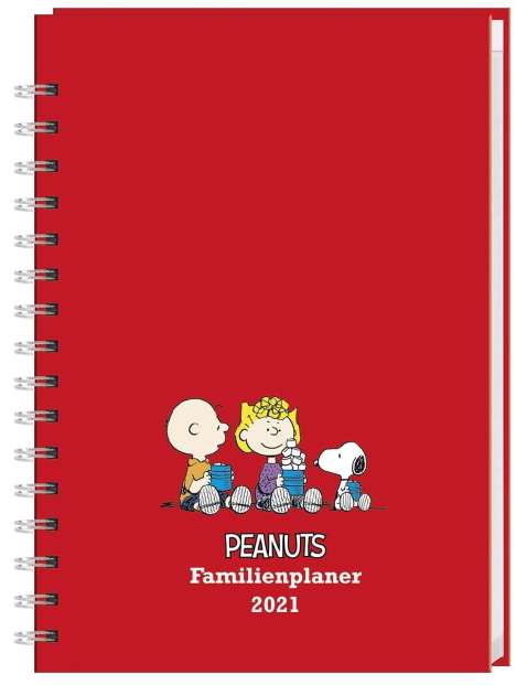 Peanuts Familienplaner Buch A5 2021, Buch