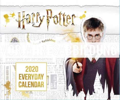 Harry Potter Tagesabreißkalender 2021, Kalender