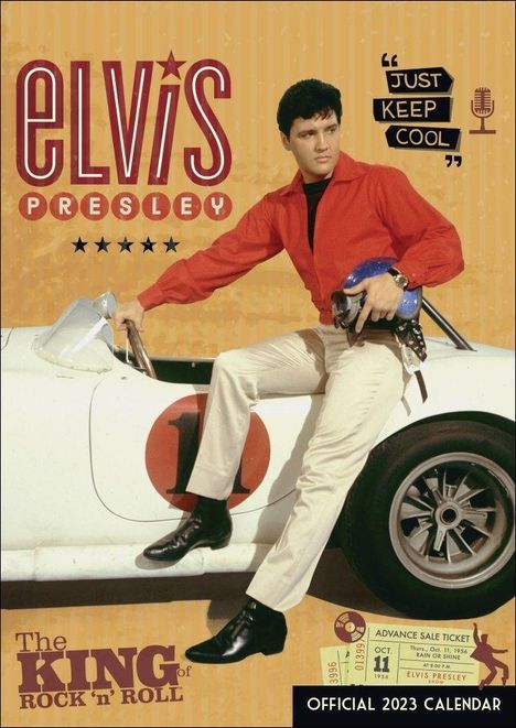 Elvis: Elvis Posterkalender 2023, Kalender