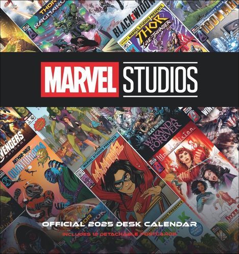 Marvel Postkartenkalender 2025, Kalender