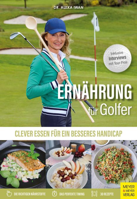 Alexa Iwan: Ernährung für Golfer, Buch