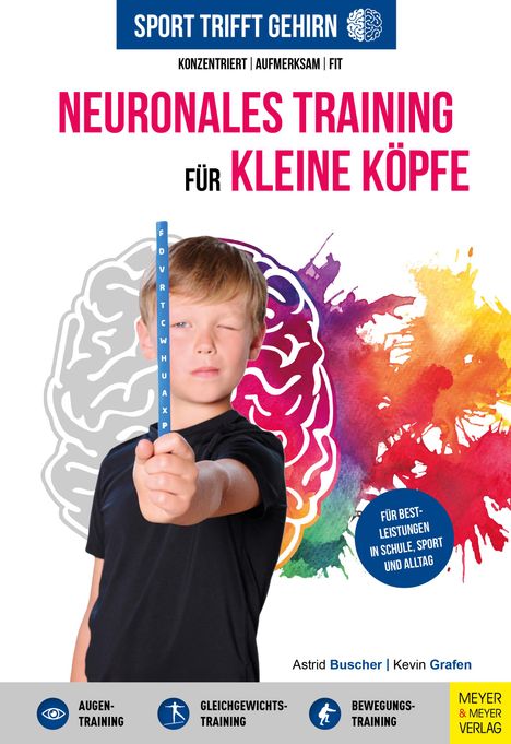 Astrid Buscher: Sport trifft Gehirn - Neuronales Training für kleine Köpfe, Buch