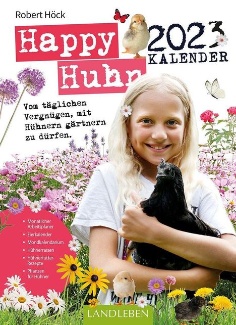 Robert Höck: Höck, R: Happy Huhn Kalender 2023, Buch