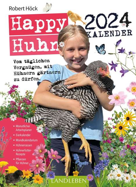 Robert Höck: Höck, R: Happy Huhn Kalender 2024, Buch