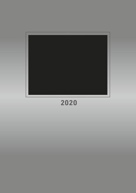 Foto-Bastelkalender 2020 silber datiert, Diverse
