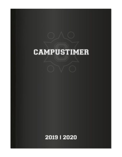 Campustimer Black A5 2019/2020, Diverse