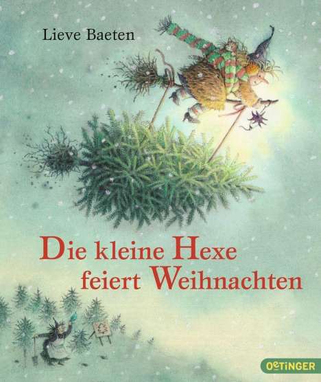 Lieve Baeten: Baeten, L: Die kleine Hexe feiert Weihnachten, Buch