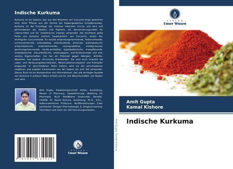 Amit Gupta: Indische Kurkuma, Buch