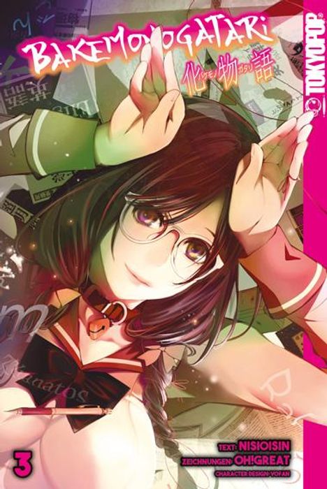 Ishin Nishio: Bakemonogatari 03, Buch