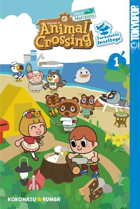 Kokonasu Rumba: Animal Crossing: New Horizons - Turbulente Inseltage 01, Buch