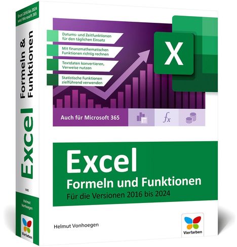 Helmut Vonhoegen: Excel - Formeln und Funktionen, Buch