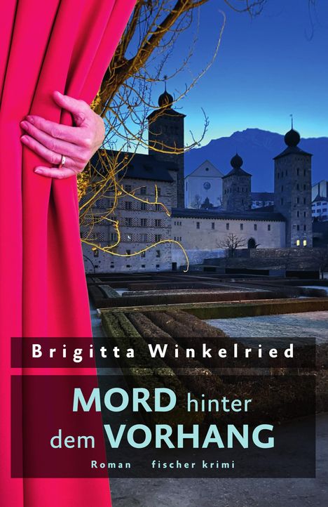 Brigitta Winkelried: Mord hinter dem Vorhang, Buch