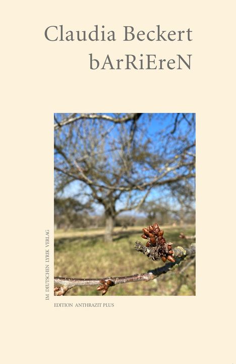 Claudia Beckert: bArRiEreN, Buch