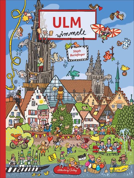 Steph Burlefinger: Ulm wimmelt, Buch