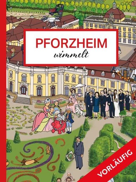 Malte Knaack: Pforzheim wimmelt, Buch