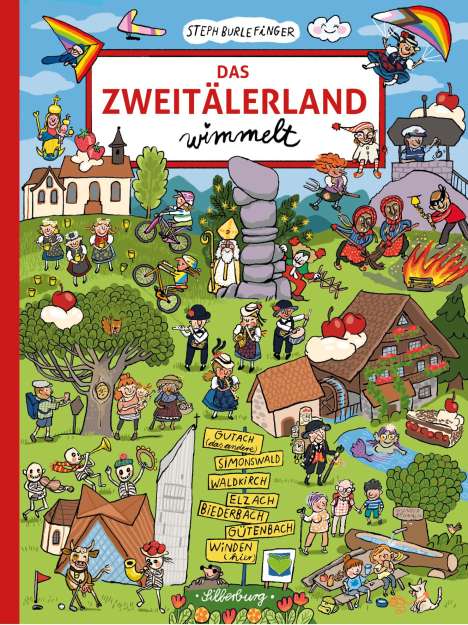 Steph Burlefinger: Das Zweitälerland wimmelt, Buch