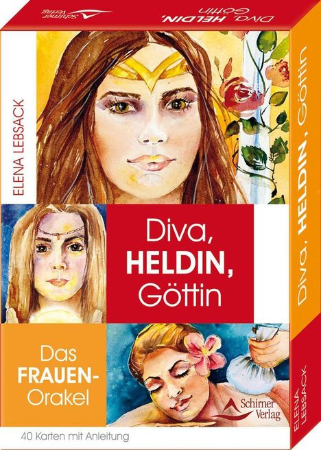 Elena Lebsack: Lebsack, E: Diva, Heldin, Göttin- Das Frauen-Orakel Kartense, Buch