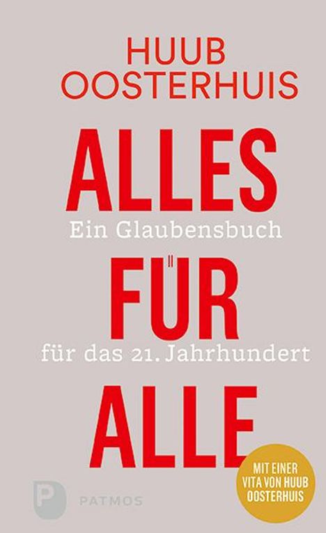 Huub Oosterhuis: Alles für alle, Buch