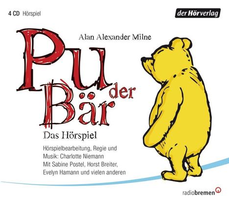 Alan A. Milne: Pu der Bär, 4 CDs